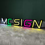 Custom Open-Face Channel Letters|Exposed LED Storefront Business Sign