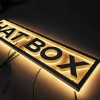 Custom Backlit Channel Letters|Illuminated Stainless steel letters|Premium Office Signs