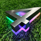 Custom RGB Backlit Number Channel Letters Stainless Steel LED Halo Lit House Address Number Sign