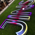 Full Lit RGB Channel Letters | Custom LED Storefront Sign