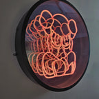 Infinity Mirror Light Box | Custom LED Neon Sign for Home & Business Decor