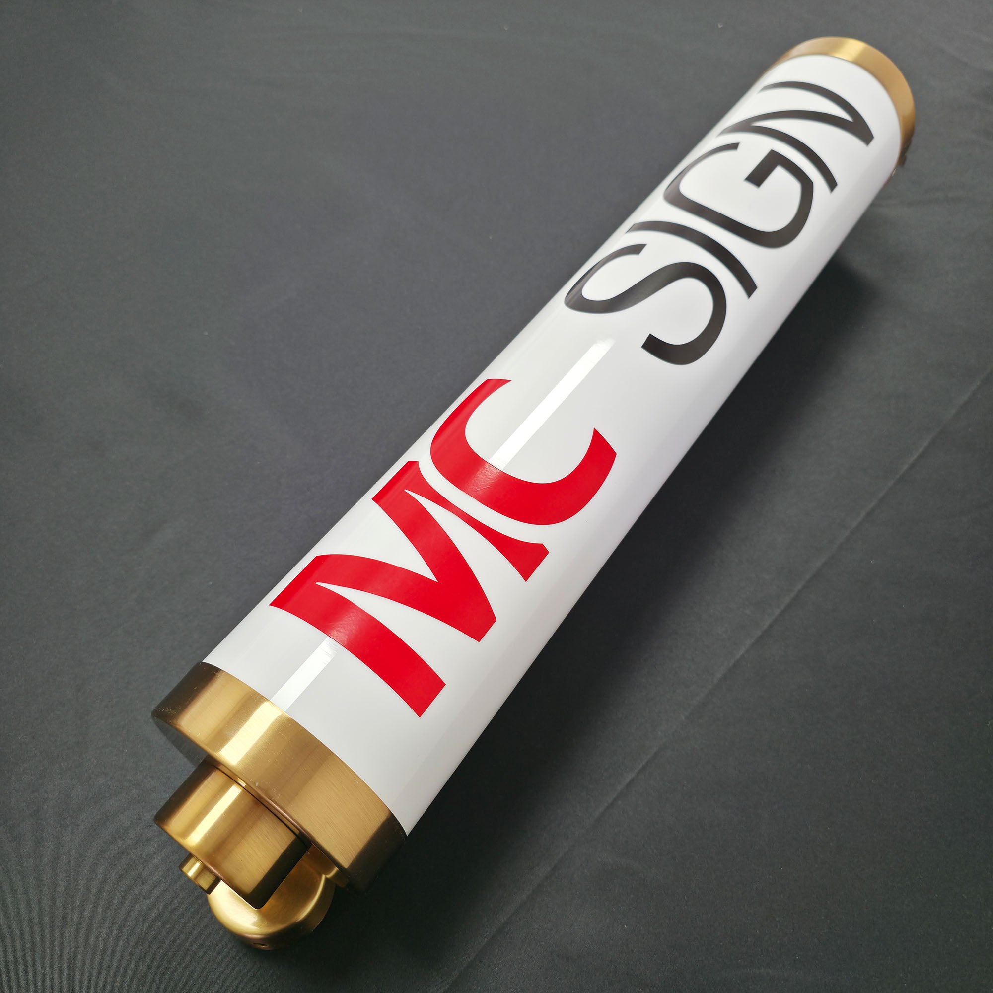 Custom Cylindrical Light Box| Round Tube LED Sign|3D Acrylic Wall Light Box | Sign Cabinet