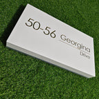 Custom Backlit House Number Sign | Modern LED Address Plaque