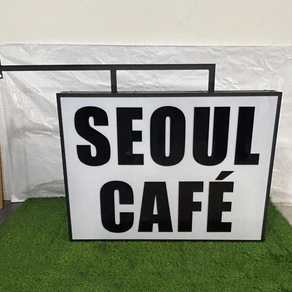 Custom Double-Sided Blade Light Box|Sign Cabinet  |LED Light Boxes|Storefront Signage
