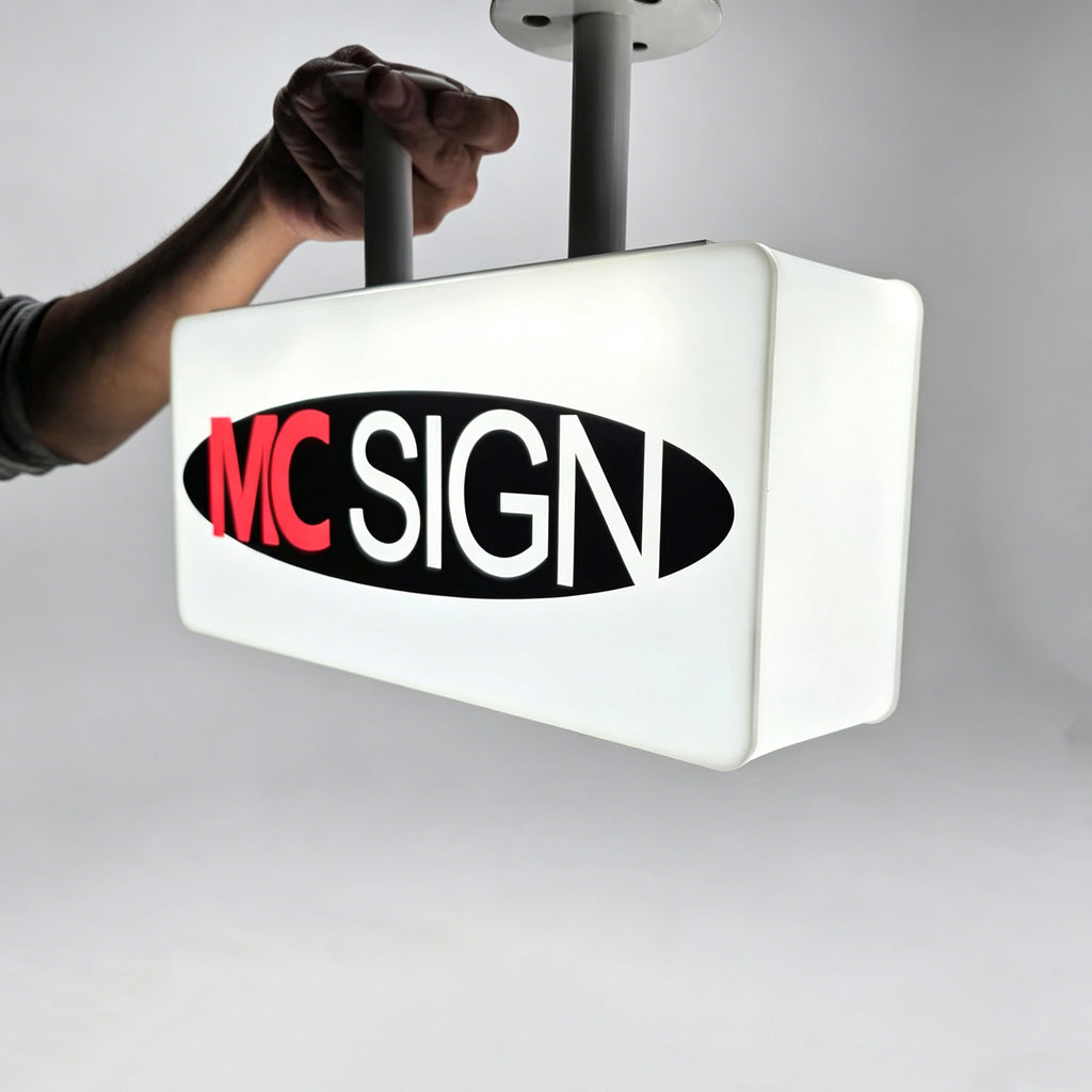 Full-Lit Acrylic Light Box | Custom 5-Sided LED Illuminated Signage for Retail, Hospitality & Commerce