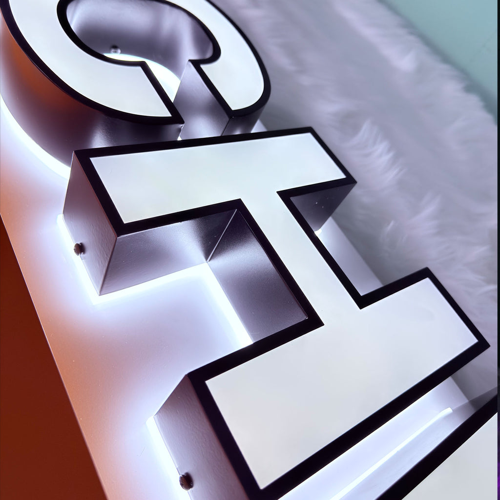 Dual-Lit LED Channel Letters | Custom Outdoor Retail Store Signage