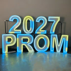 RGB LED Neon Marquee Letters| Anniversary Event Decorations