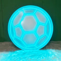 Custom Soccer Ball LED Light Sign for Sports Rooms & Events