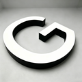 Custom Front-lit Acrylic Letters,Straight Edge，Business Storefront & Office Branding