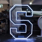 Custom RGB Neon Frame Marquee Letters | Large Metal Frame LED Marquee Sign for Event Decor