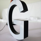 Custom Front-lit Acrylic Letters,Straight Edge，Business Storefront & Office Branding