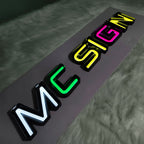 Custom Open-Face Channel Letters|Exposed LED Storefront Business Sign