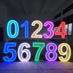 Custom RGB Neon Marquee Letters | Color Changing LED Event Letters