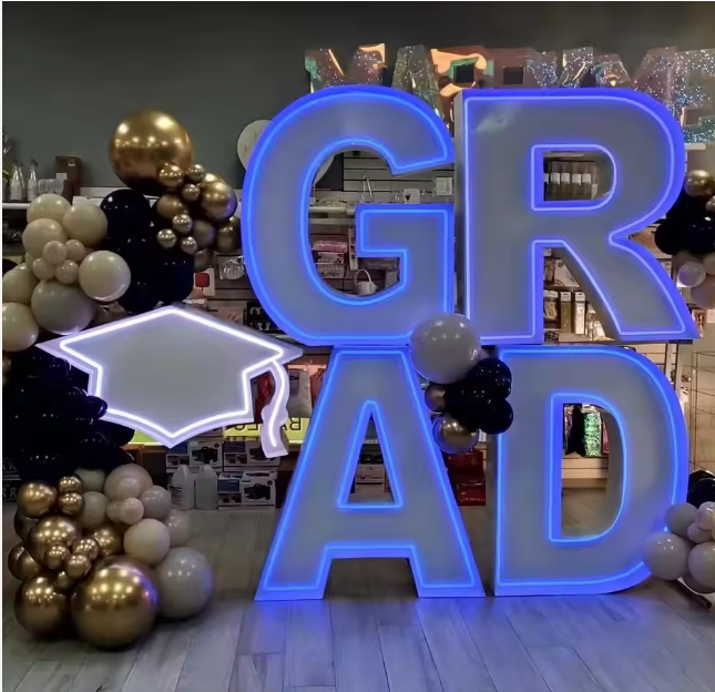 Custom Neon Marquee Letters for Events, Weddings & Commercial Displays