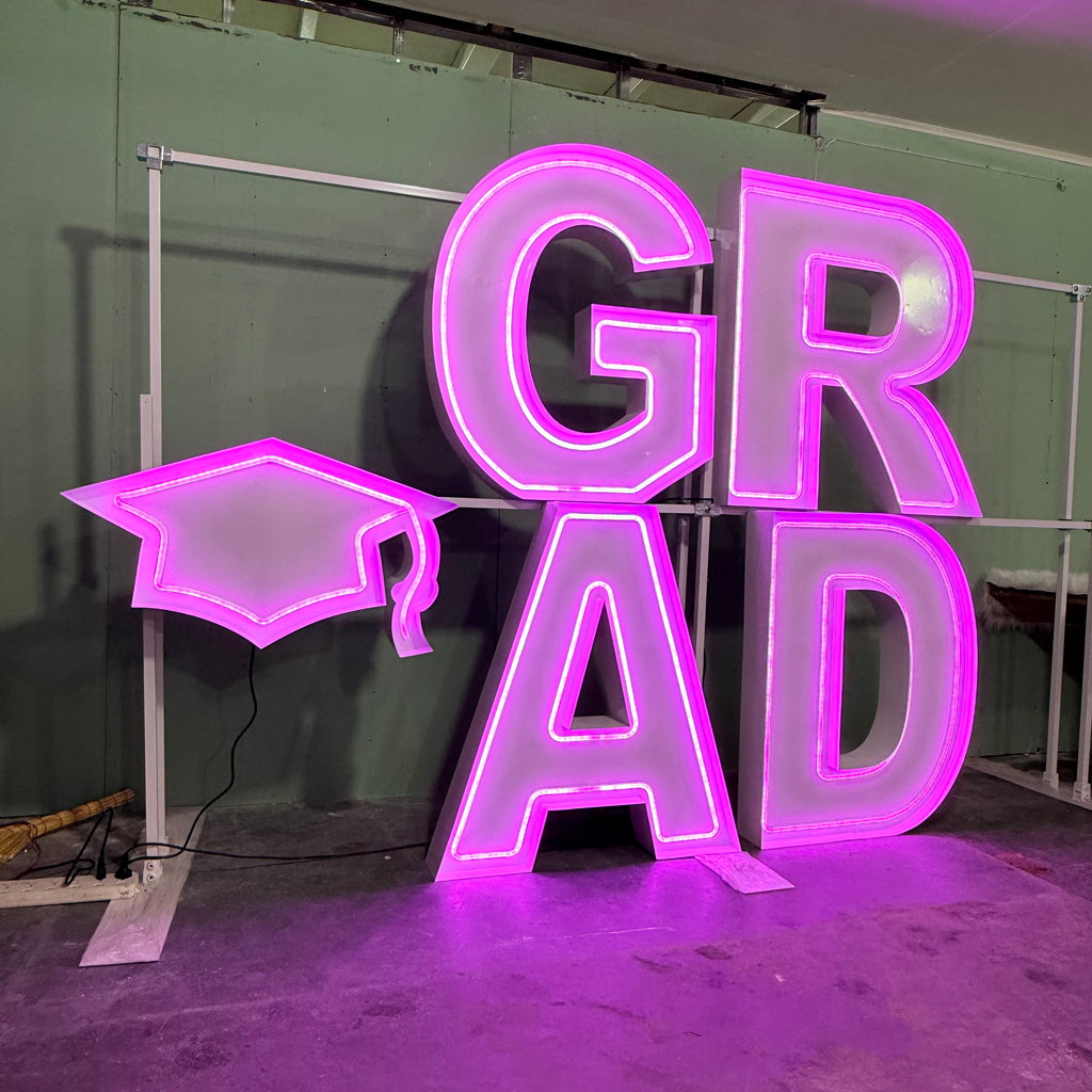 Custom Neon Marquee Letters for Events, Weddings & Commercial Displays