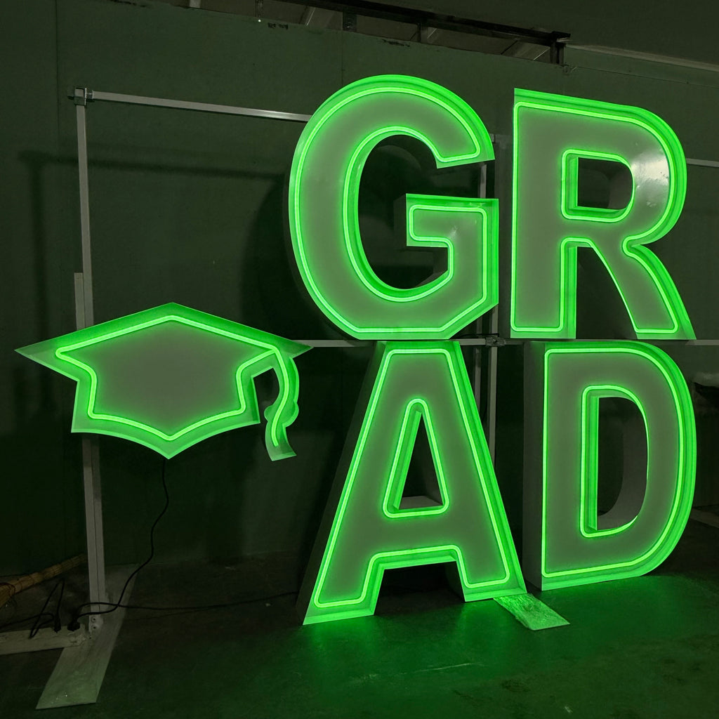 Custom Neon Marquee Letters for Events, Weddings & Commercial Displays