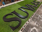Custom Back Lit Metal Channel Letters | Backlit LED Storefront Sign
