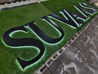 Custom Back Lit Metal Channel Letters | Backlit LED Storefront Sign