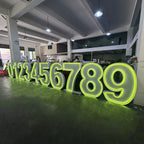 Giant Neon Marquee Numbers | LED Light Up Numbers 0-9 for Birthday, Wedding & Party Decor