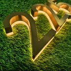 Custom Back-lit channel  Letters  LED House Numbers Illuminated Business Signs
