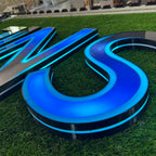 Full Lit RGB Channel Letters | Custom LED Storefront Sign
