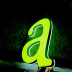 Custom Dual-lit Acrylic Letter| LED Business Letter for Interior & Exterior Signage