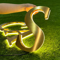 Custom LED Backlit Metal Logo Sign|Illuminated Company Logo Sign|Illuminated Stainless steel Channel letters