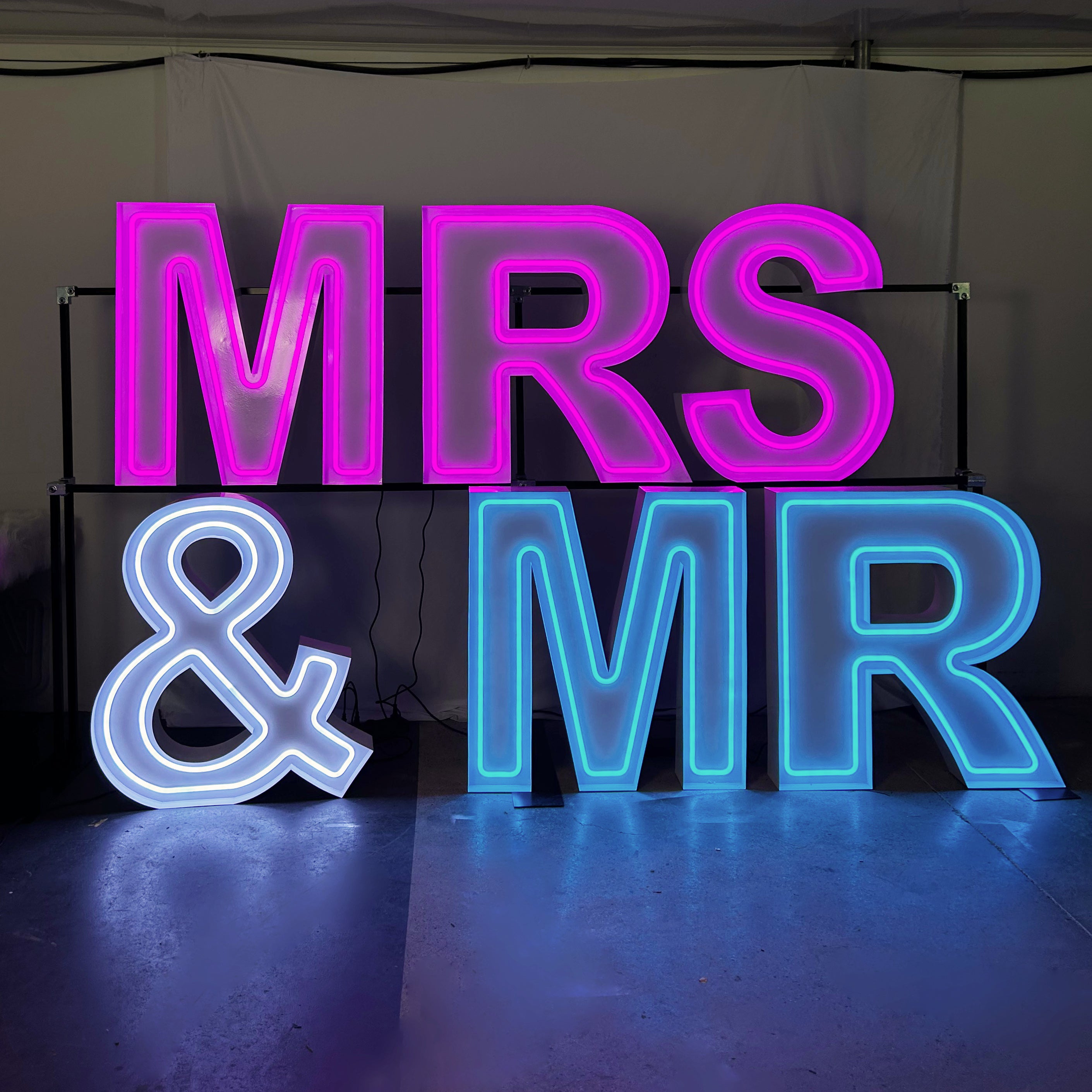 LED Neon Marquee Letters|Giant Neon Light up Sign|Business LED Marquee Signs