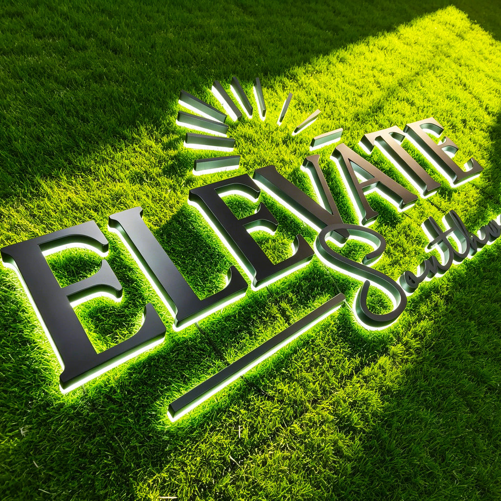 Custom LED Backlit  Logo Sign|Illuminated Company Logo Sign