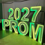 RGB LED Neon Marquee Letters| Anniversary Event Decorations