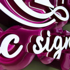 Custom LED Open Face Channel Letters |Metal Storefront Letter Signs for Business