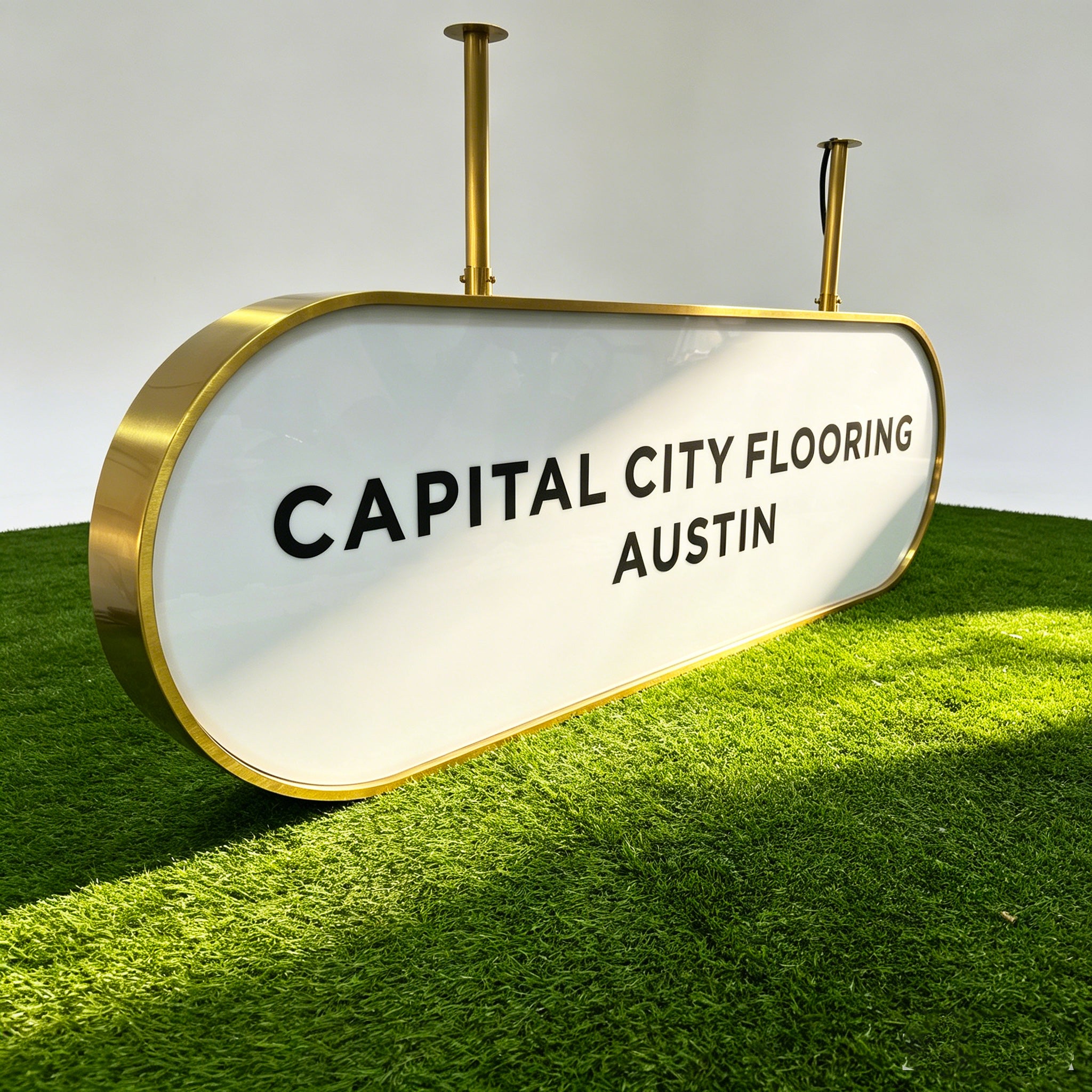 Custom Front Lit Light Box Sign |Hanging LED Wall Decor Sign|Outdoor LED Business Sign