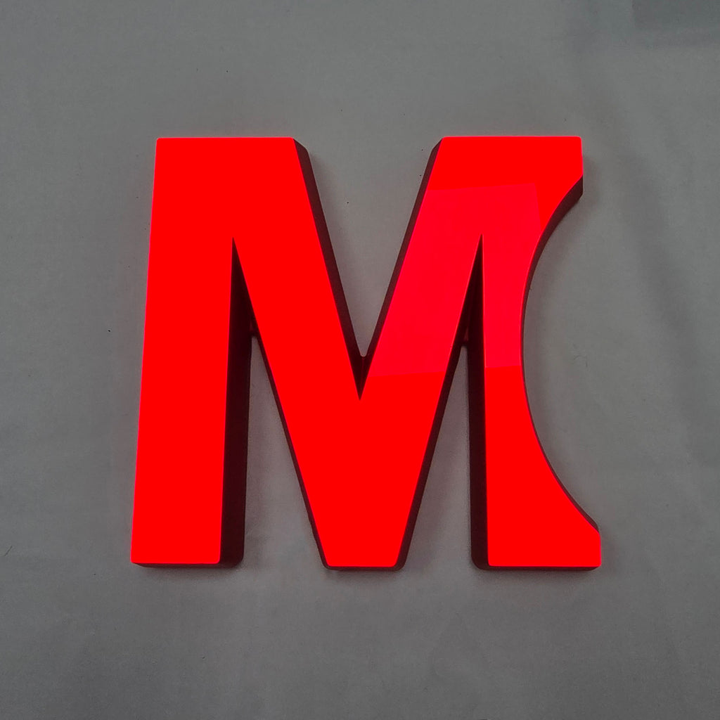 Custom Front-Lit Acrylic Letters| LED Illuminated Business Sign| Indoor & Outdoor Signage