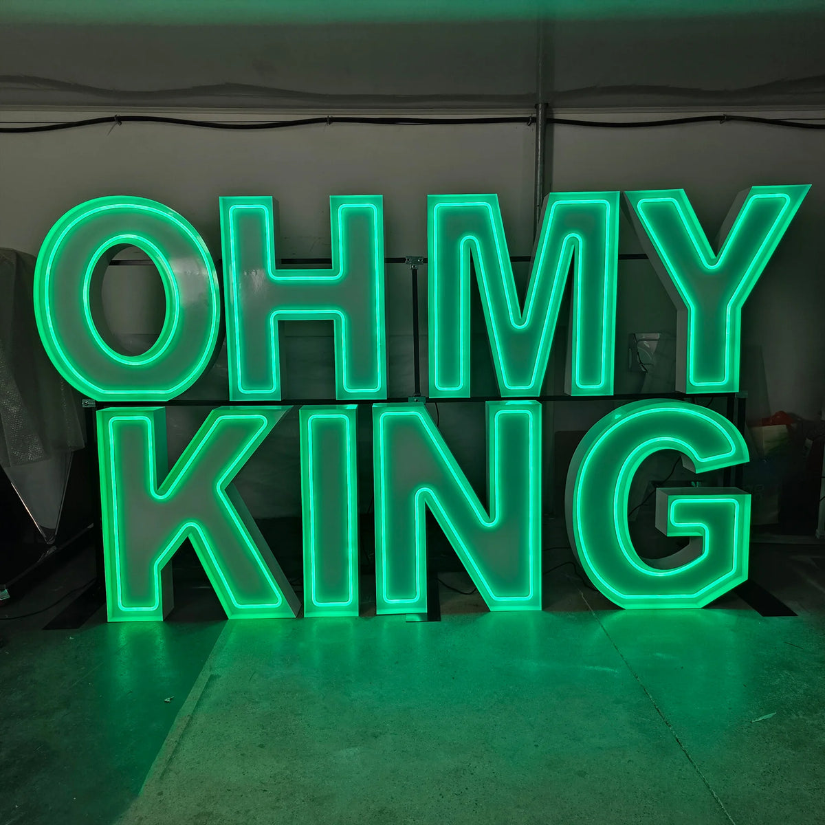 Custom OPEN DAY RGB Neon Marquee Letters for Events & Store Displays