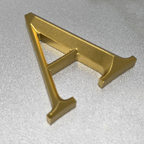 金属切割字母