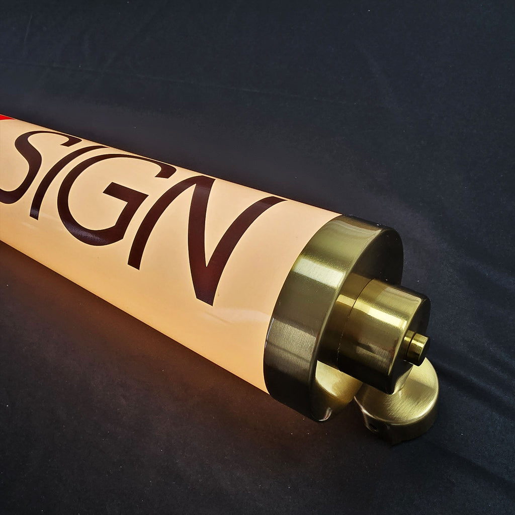 Custom Cylindrical Light Box| Round Tube LED Sign|3D Acrylic Wall Light Box | Sign Cabinet