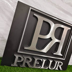 Custom Backlit Channel Letters | Black Brushed Finish | Storefront Signs and Business Branding