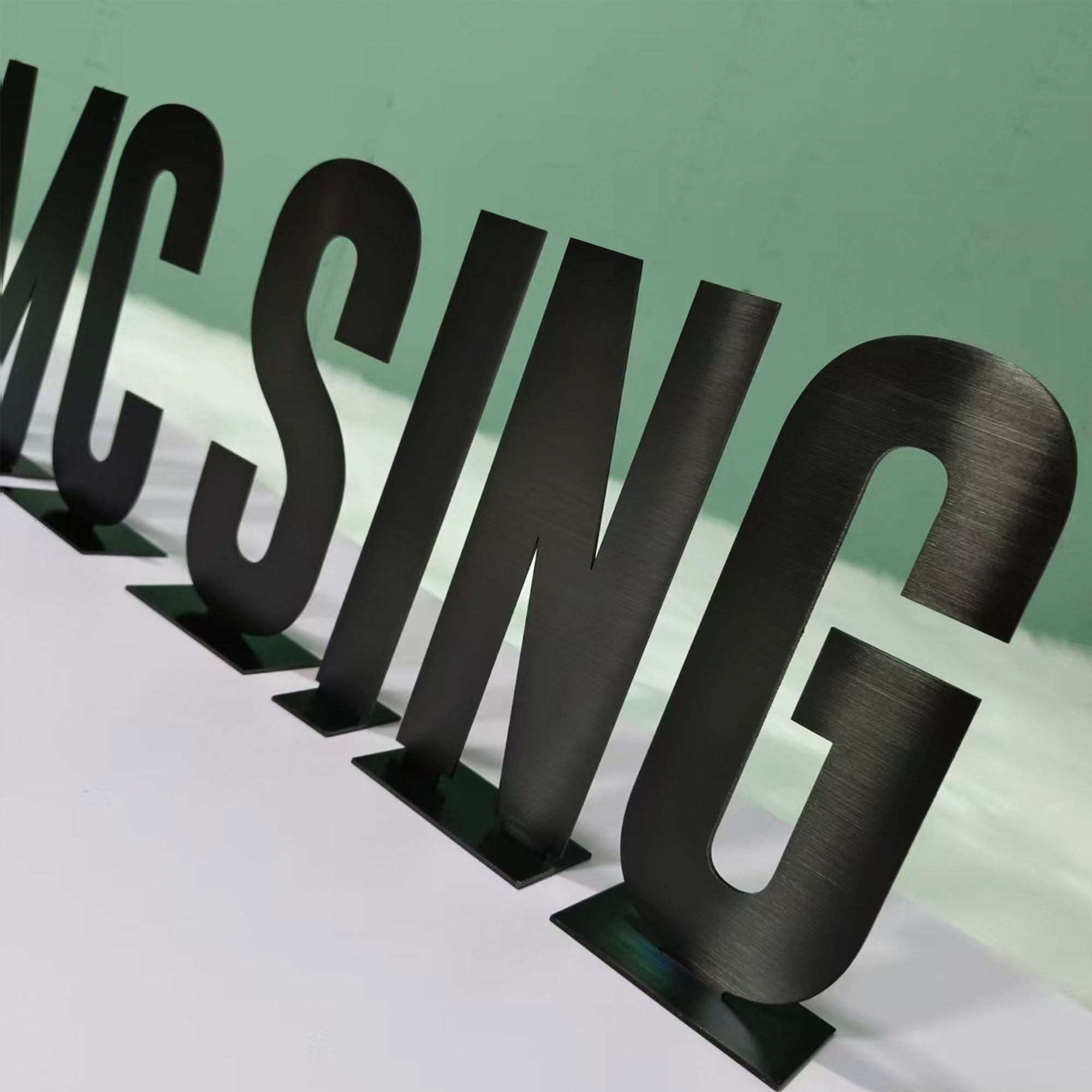 金属切割字母
