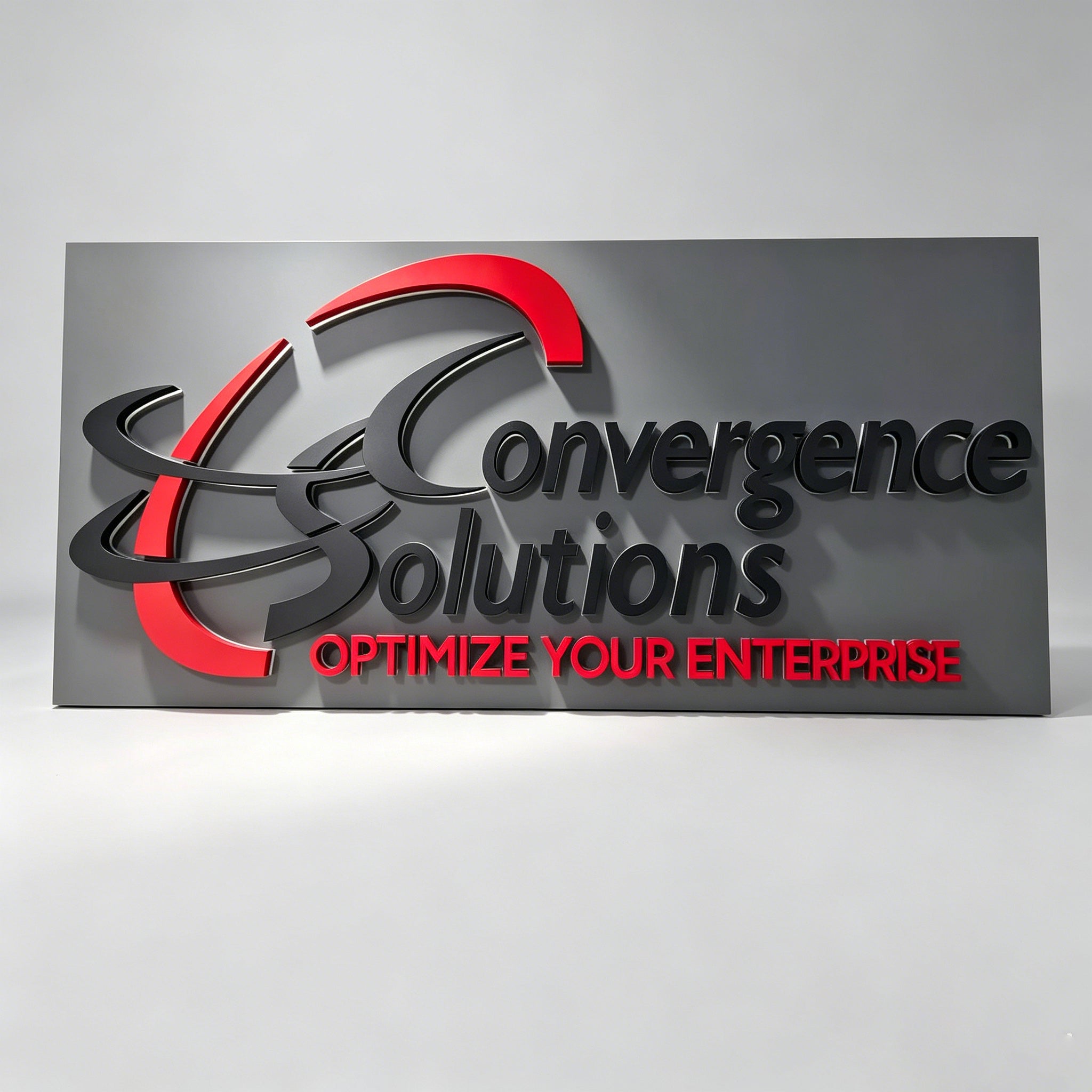 Custom 3D Metal Backlit Letters with Panel | Modern House Name Decor