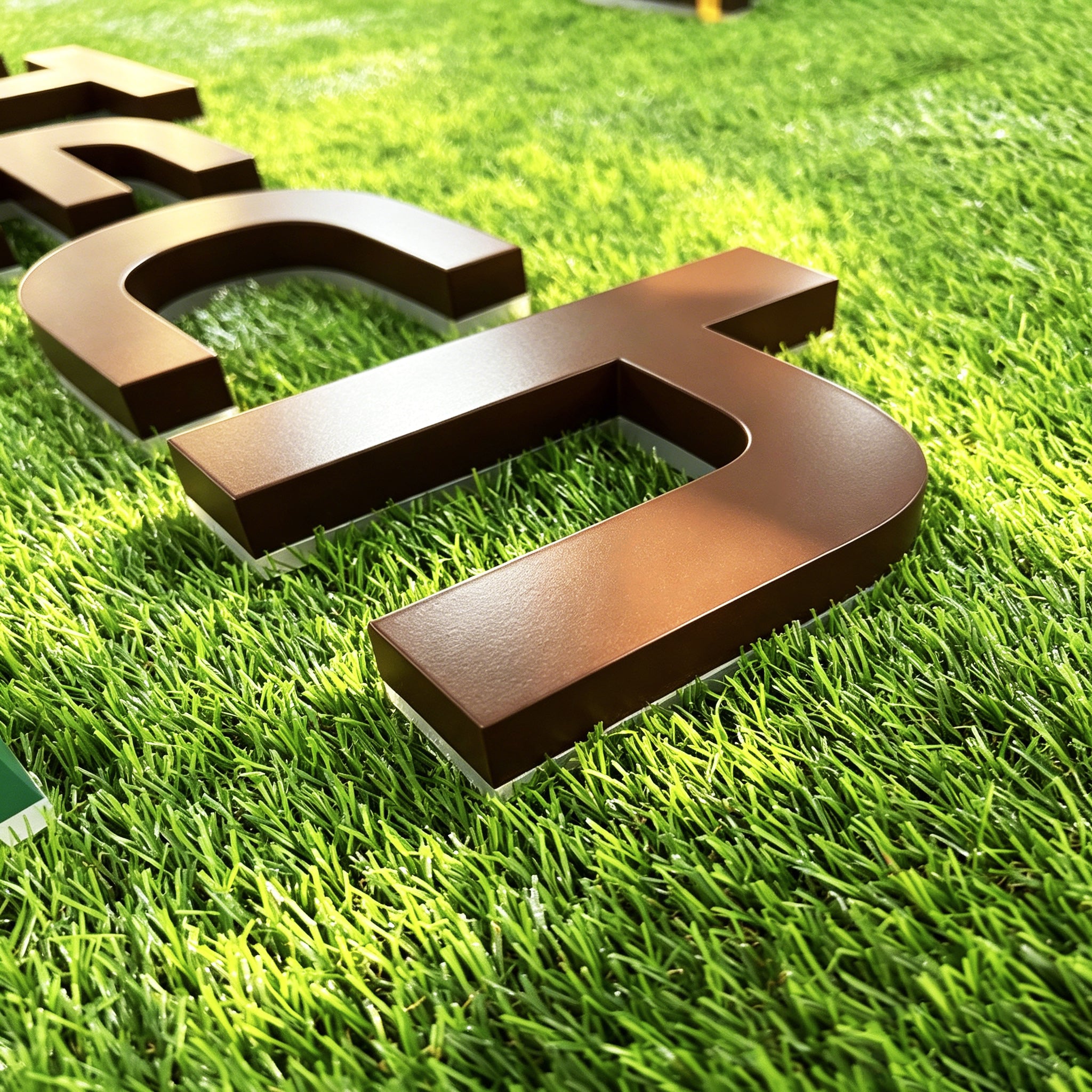 Custom LED Backlit Stainless steel Channel letters |Illuminated Company Logo Sign