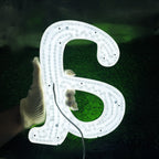 Custom Dual-lit Acrylic Letter| LED Business Letter for Interior & Exterior Signage