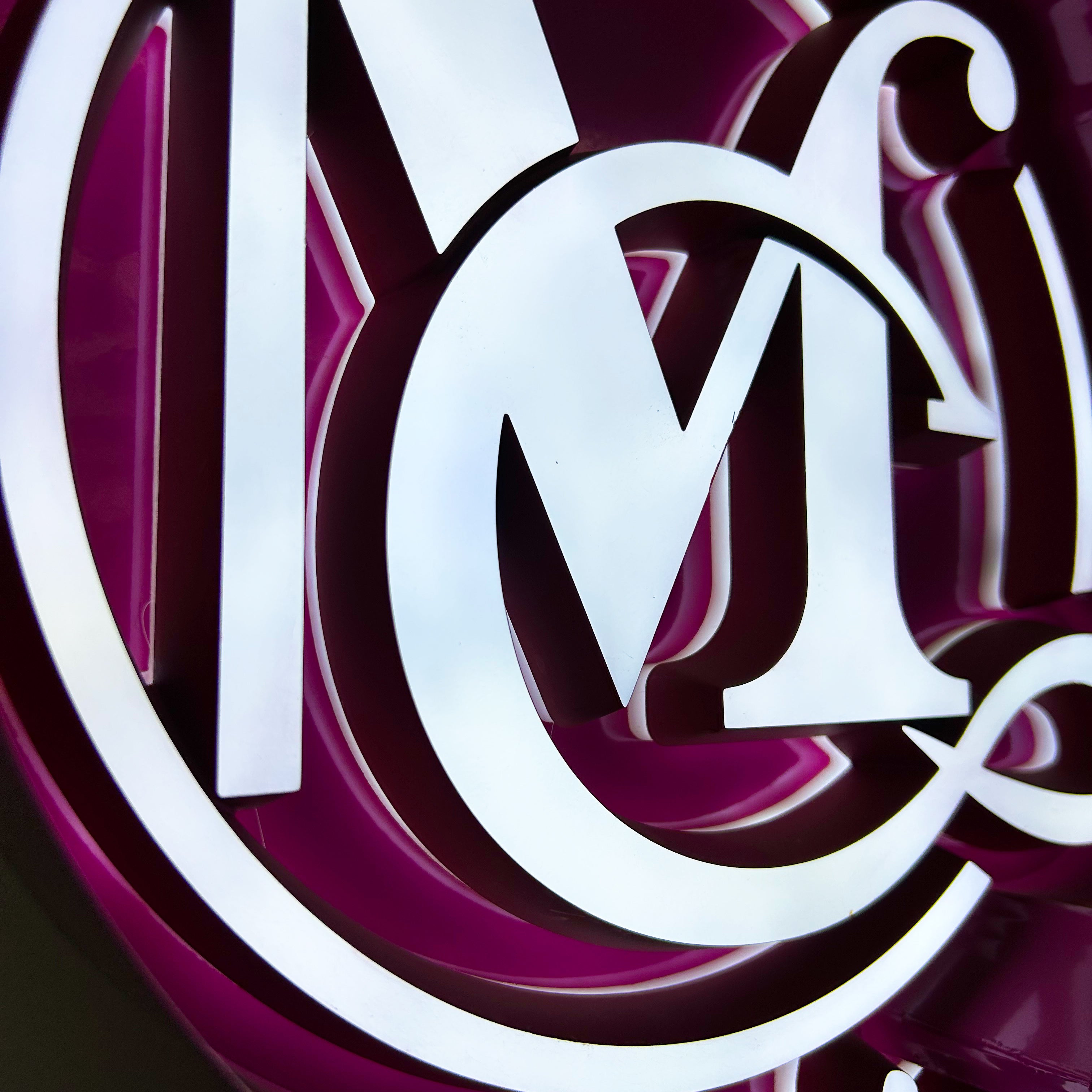 Custom LED Open Face Channel Letters |Metal Storefront Letter Signs for Business