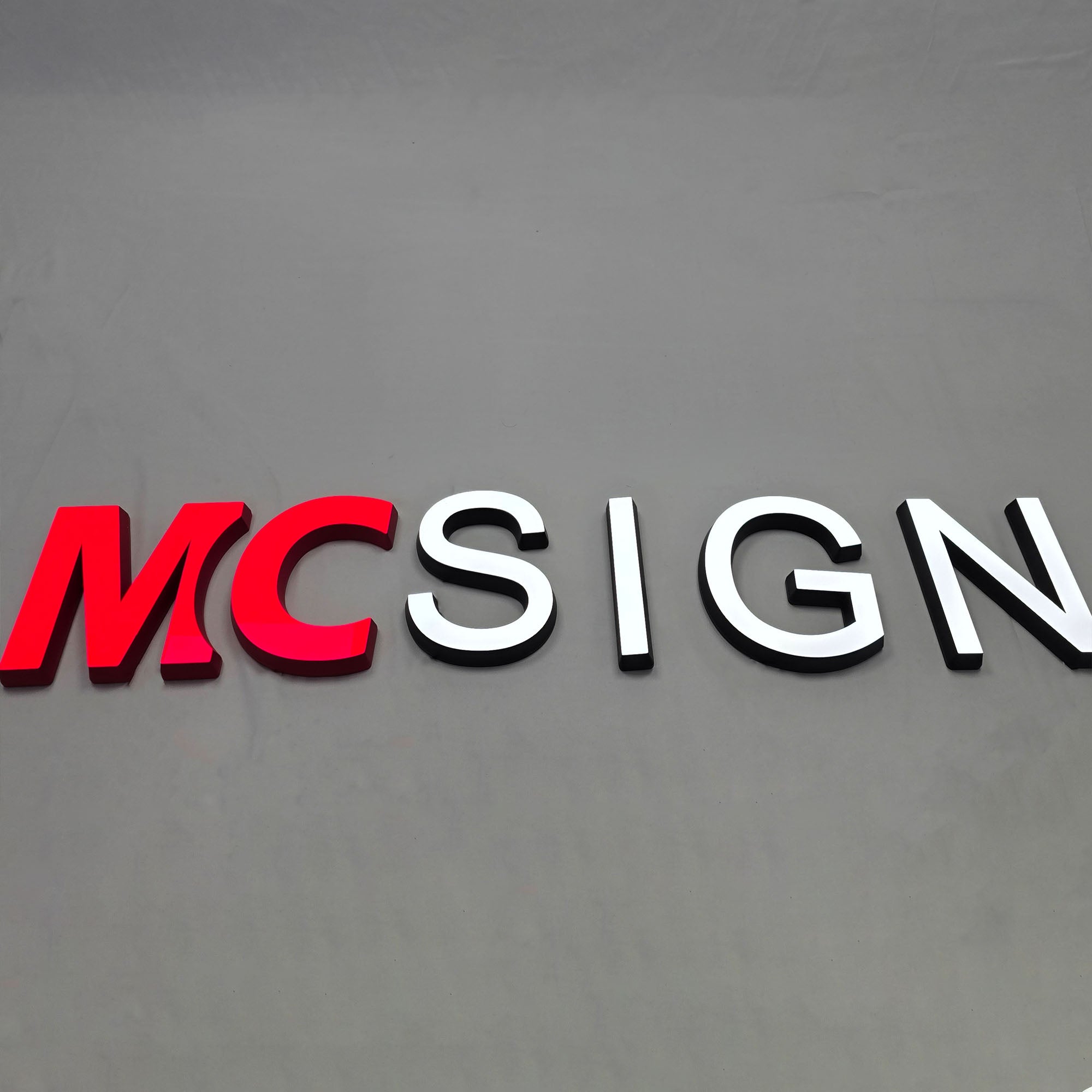 Custom Front-Lit Acrylic Letters| LED Illuminated Business Sign| Indoor & Outdoor Signage