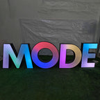 Custom Trim Cap Channel Letters| RGB LED Sign | Front Lit Outdoor Signage|Commercial Sign