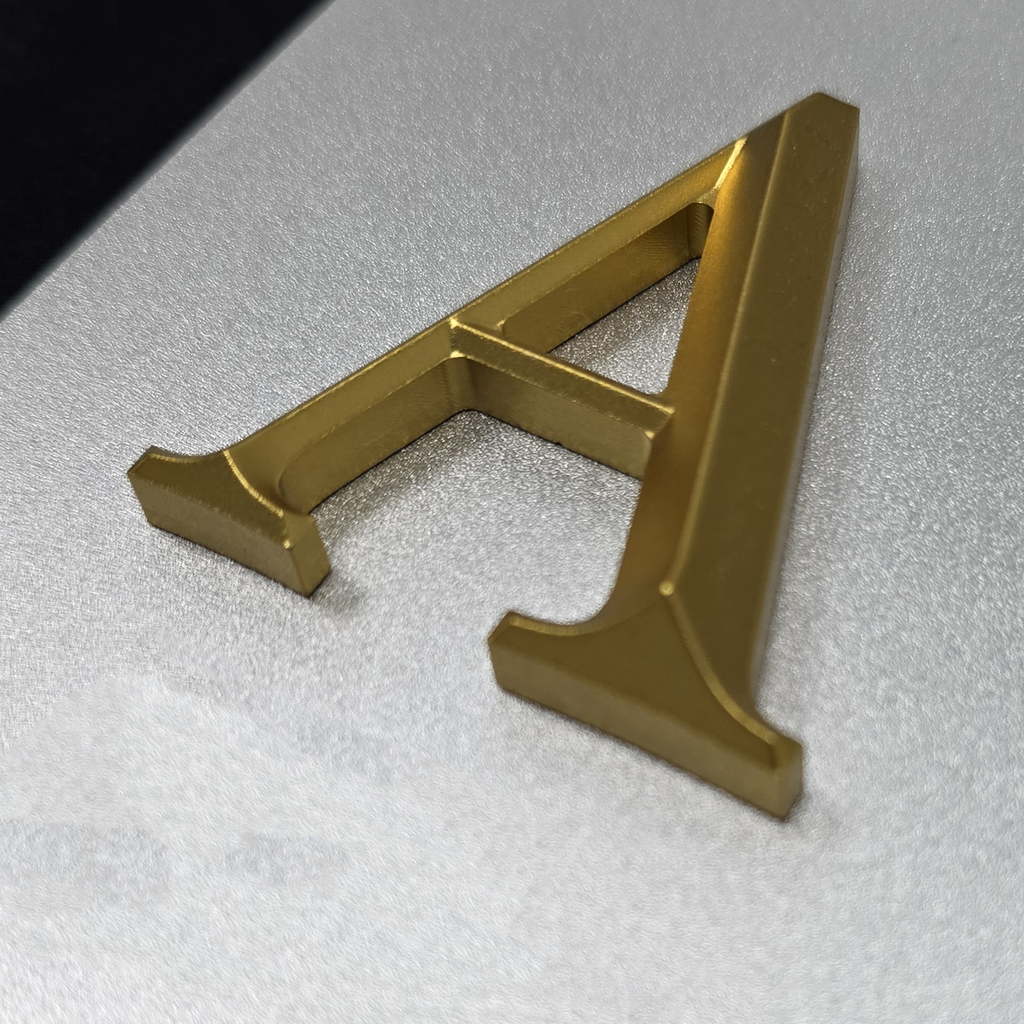 金属切割字母