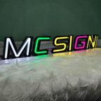 Custom Open-Face Channel Letters|Exposed LED Storefront Business Sign