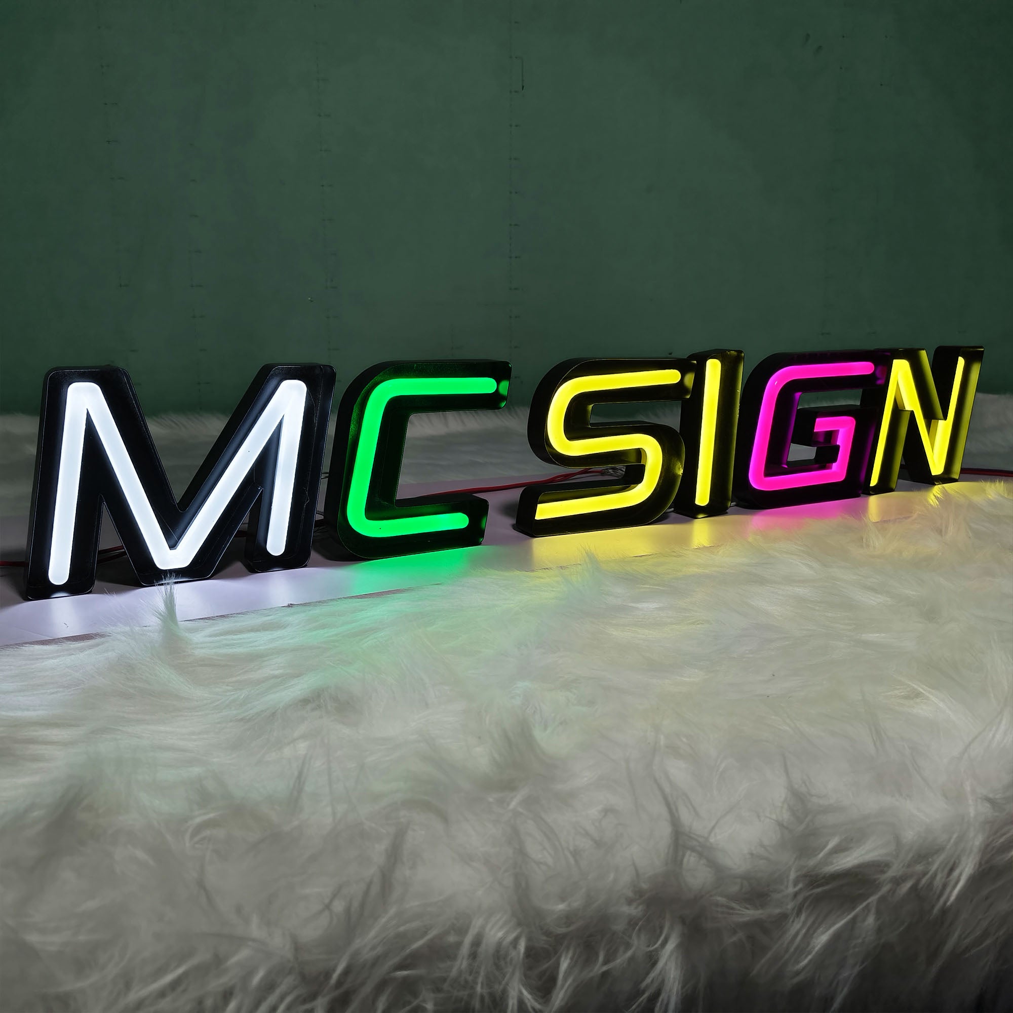Custom Open-Face Channel Letters|Exposed LED Storefront Business Sign