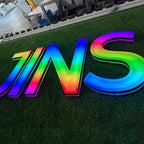 Custom RGB Channel Letters | Color Changing LED Business Sign