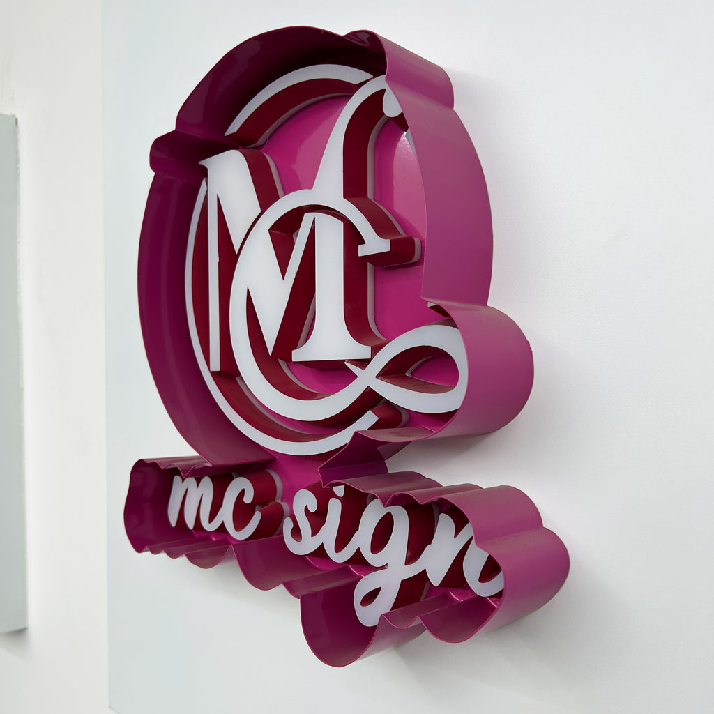 Custom LED Open Face Channel Letters |Metal Storefront Letter Signs for Business