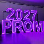 RGB LED Neon Marquee Letters| Anniversary Event Decorations